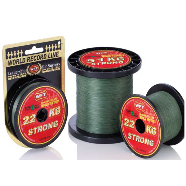 WFT KG Strong Schnur grün 300m 0,12mm / 15kg