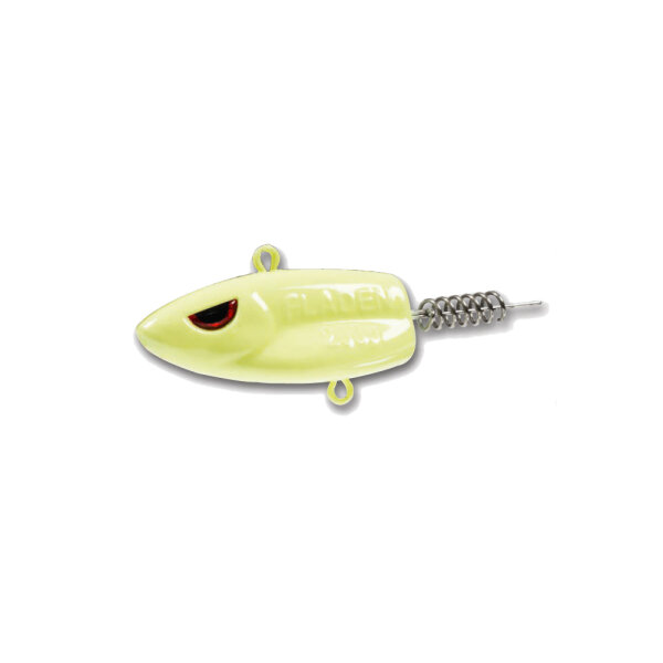 Fladen Fishing Big Screw Jighead Luminous 100g