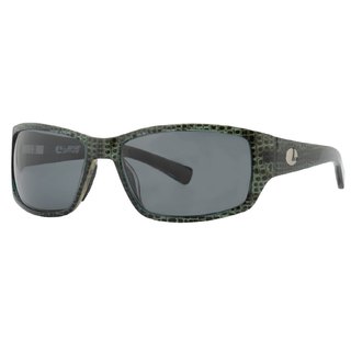Lenz Helmsdale Acetate Sunglass Green with Grey Lens