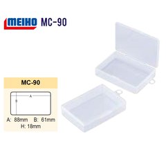 Meiho MC-90 klar flache Box
