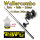 Black Cat Waller Combo Rute + Multirolle + Schnur + gratis Lampe