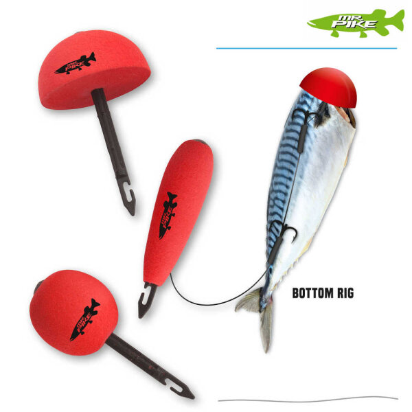 Quantum Mr.Pike Bait Pop Up Kit Rot