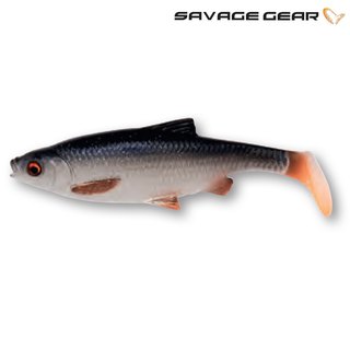 Savage Gear 3D LB Roach Paddle Tail 7,5cm 5g Roach 4 Stck