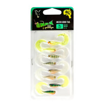 Fox Rage Micro Grub Tail 4cm Mixed 4 Farben