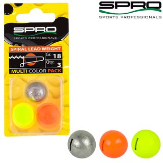 Spro Spiral Lead Weights 21g