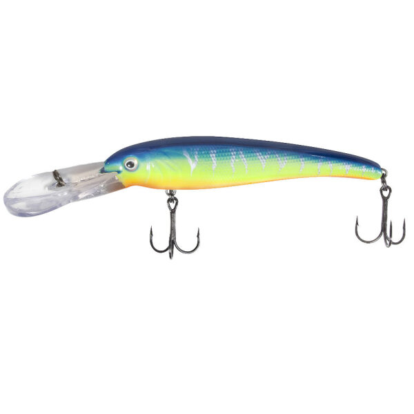 Manns Heavy Duty Stretch 25+ by Quantum 15cm 52g Blue Tiger