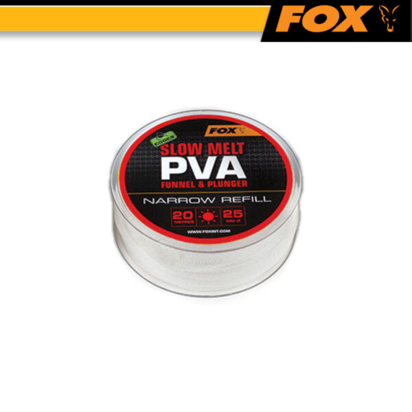 Fox Edges PVA Mesh Slow Melt Refills 25mm Narrow 20m CPV079