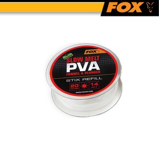 Fox Edges PVA Mesh Slow Melt Refills 14mm Stix 20m CPV080