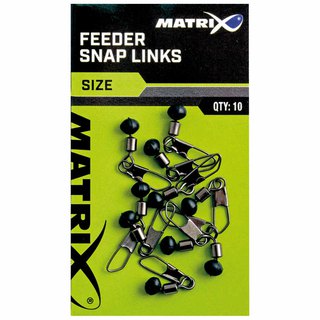 Fox Matrix Feeder Bead Snap Links Size 12