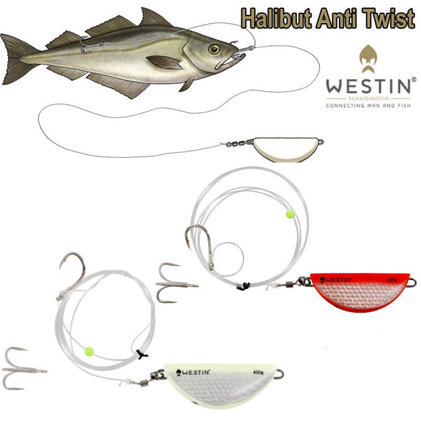 Westin Halibut Anti Twist Rig Flash