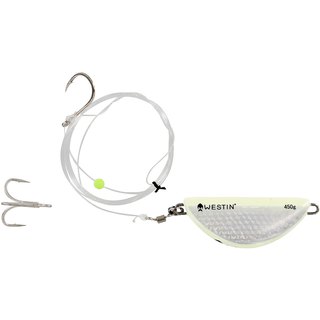 Westin Halibut Anti Twist Rig Flash 350g Fluo/Glow