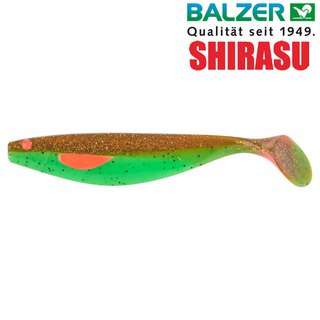Balzer Shirasu UV Booster Chartreuse Motoroil 10cm