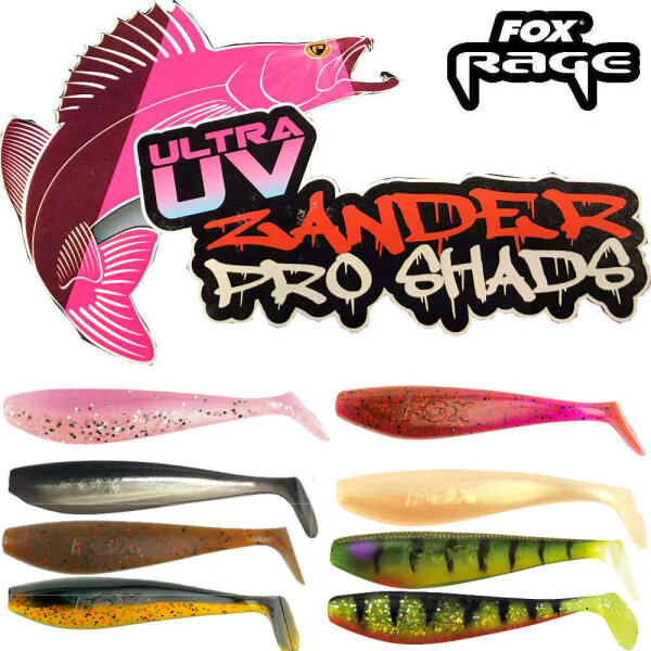 Fox Rage Zander Pro Ultra UV Shad