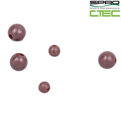 C-TEC Rubber Beads Brown