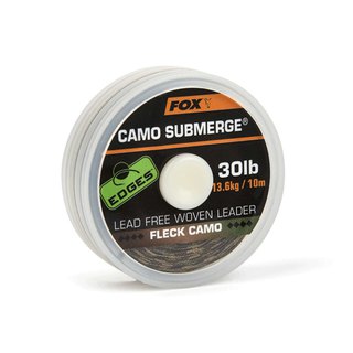 Fox Edges Submerge Camo Leader 30lbs / 13,6Kg