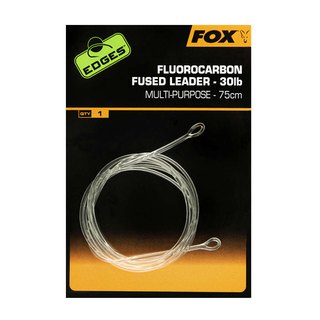 Fox Edges Fluorocarbon Fused Leader 30lb 75cm