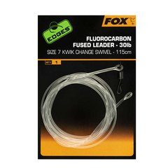 Fox Edges Fluorocarbon Fused Leader 30ls Size 7 Kwik...