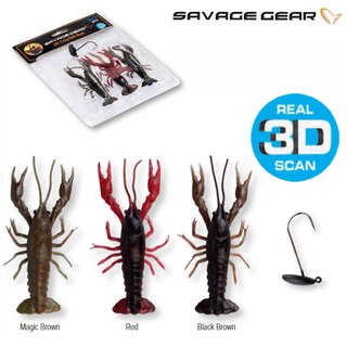 Savage Gear 3D Crayfish Kit 8cm 3+1