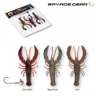 Savage Gear 3D Reaction Crayfish Kit 5,5cm 3+1