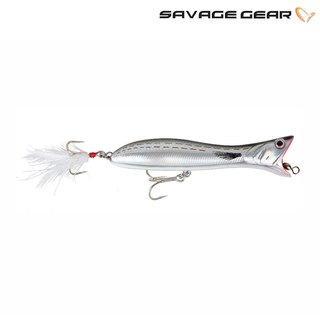 Savage Gear Panic Popper 13,5cm 38g Dirty Silver Mullet
