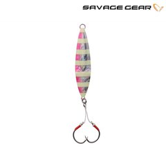 Savage Gear Squish Jig 12,0cm 160g Pink Glow Zebra