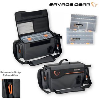 Savage Gear Lure Specialist Shoulder Bag Gr.L 16x40x22cm inkl. 2 Boxen