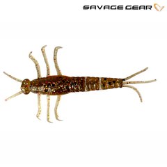 Savage Gear 3D PVC Mayfly 50mm Brown Glitter
