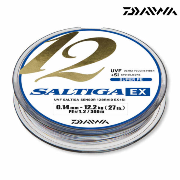 Daiwa Saltiga 12 Braid EX+SI 0,18mm 16,2kg 300m Multicolor