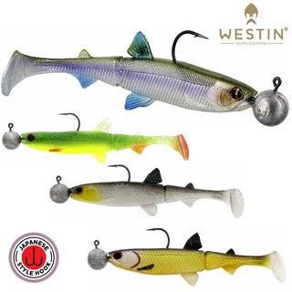 Westin HypoTeez 9cm Rigged N Ready 3/0 7,5g 4pcs montiert