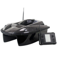 Carp Royale Imperator 5.71 Futterboot Schwarz Blei Akku mit Echolot + GPS + Autopilot + Luftdruckmesser