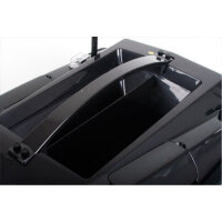 Carp Royale Imperator 5.71 Futterboot Schwarz Blei Akku mit Echolot + GPS + Autopilot + Luftdruckmesser