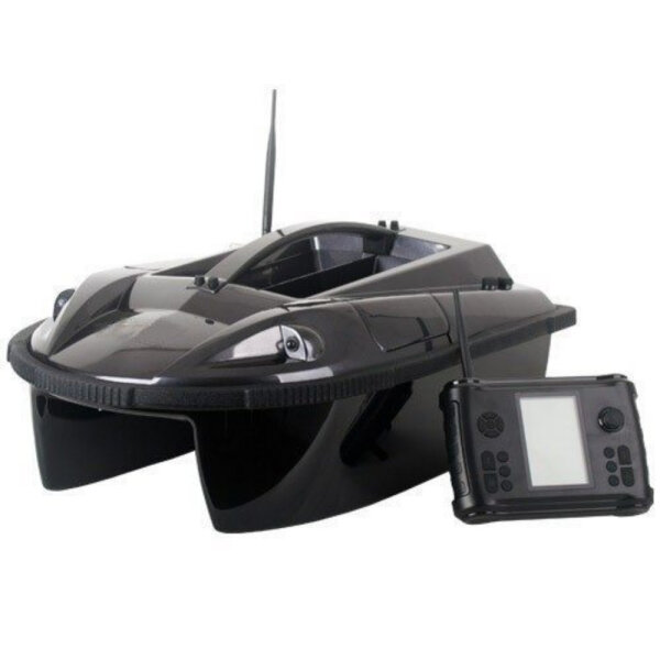 Carp Royale Imperator 5.71 Futterboot Schwarz Lithium Ionen Akku mit Echolot + GPS + Autopilot + Luftdruckmesser