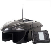 Carp Royale Baron 5.71 Futterboot Schwarz Blei Akku mit Echolot + GPS + Autopilot + Luftdruckmesser