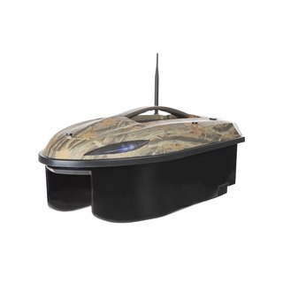 Carp Royale Baron 5.71 Futterboot Camouflage Lithium Ionen Akku mit Echolot + GPS + Autopilot + Luftdruckmesser