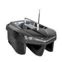Carp Royale King 5.71 Futterboot Schwarz Blei Akku mit Echolot + GPS + Autopilot + Luftdruckmesser