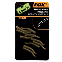 Fox Edges Line Alignas Trans Khaki Long Hook Sizes 6 - 1