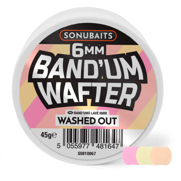 Sonubaits Band um Wafters 6mm Washed Out