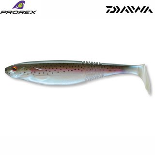 6 Stck Daiwa Prorex Classic Shad Duckfin 7,5cm Rainbow Trout