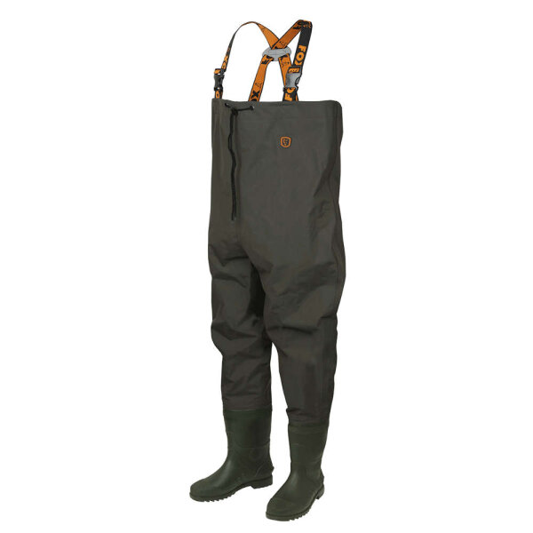 Fox Chunk Green Lightweight Waders Wathose Size 8 / 42