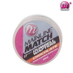 Mainline Match Dumbell Wafters 8mm Chocolate (Orange)