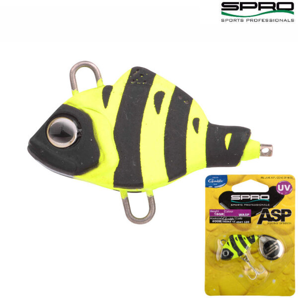 Spro ASP Jiggin Spinner UV 14g Wasp