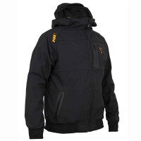 Fox Collection Orange Black Shell Hoodie Gr.S