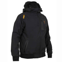 Fox Collection Orange Black Shell Hoodie Gr.XXL