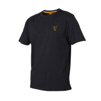 Fox Collection Orange Black T-Shirt