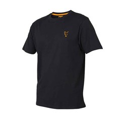 Fox Collection Orange Black T-Shirt Gr.M