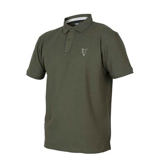 Fox Collection Green Silver Polo Shirt