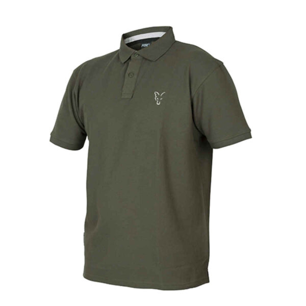 Fox Collection Green Silver Polo Shirt Gr.XXL