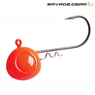 Savage Gear Rattle Jig Head Japan Red UV Gr. 8/0 50g