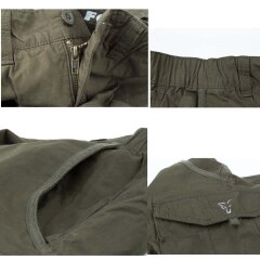 Fox Collection Green Silver Combat Shorts