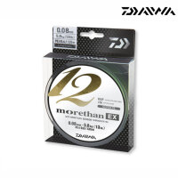 Daiwa Morethan 12 Braid EX+SI 135m Lime Green 0,16mm 14,0kg